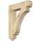 Ekena Millwork Imperial Arts & Crafts Rough Sawn Bracket, Douglas Fir, 6"W x 30"D x 38"H BKT06X30X38IMP03RDF - alternate 1